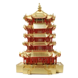 Metalowy Model 3D - Wieża Żółtego Żurawia